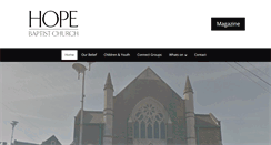 Desktop Screenshot of hopebridgend.co.uk